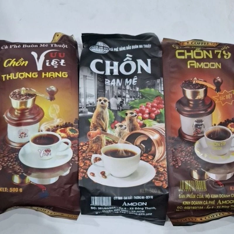 combo cà phê chồn 1,5kg(1thương hạng *1ban mê *79)