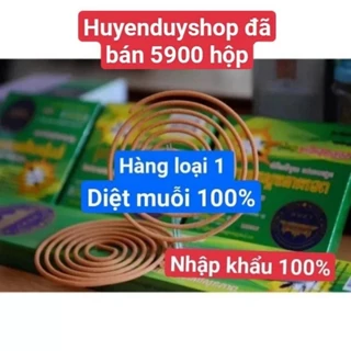 Nhang muỗi thái lan hàng loại 1 (Hộp 10 khoanh)