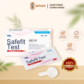 Que thử thai nhanh chính xác Safefit Test - test thử thai chuẩn hai vạch sớm nhanh hiệu quả