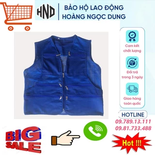 ÁO GHI LÊ BẢO HỘ LAO ĐỘNG 8 TÚI, ÁO GHI LÊ 8 TÚI  HÀN QUỐC