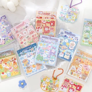 Set 10 tấm sticker động vật dễ thương