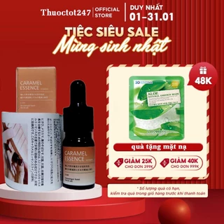 [ Hàng Nhập Khẩu- Auth-Quà-Date mới nhất ] Serum Caramel Essence Viện Da Liễu Xoá Mụn Nhật Bản Spa ko hiệu quả hoàn tiền