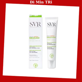 Kem Chống Nắng SVR Làm Giảm Mụn, Không Bóng Nhờn 40ml Sebiaclear Crème SPF50