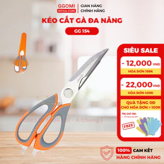 Kéo cắt gà đa năng Ggomi GG154 hàng chính hãng của Hàn Quốc