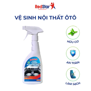 Bình Xịt Vệ Sinh Nội Thất Oto JETSTAR 500ml, Interior Cleaner, Dễ Dàng Lau Sạch Các Vết Bẩn, Khử Sạch Mùi Hôi, Nấm Mốc K