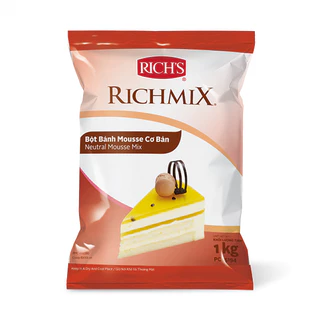 Bột Bánh Mousse Cơ Bản Richmix Túi 1Kg  (Bột Cao cấp Trộn sẵn RICH'S)