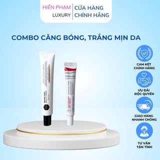 Combo Cao Trắng Da Tạo Ánh Và Cao Mịn Da Lisse Cung Cấp Đô Ẩm, Dưỡng Chất Cho Da, Giúp Da Căng Bóng,  Hiền Phạm Luxury