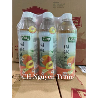 Lốc 6 chai trà Cozy chai 455ml