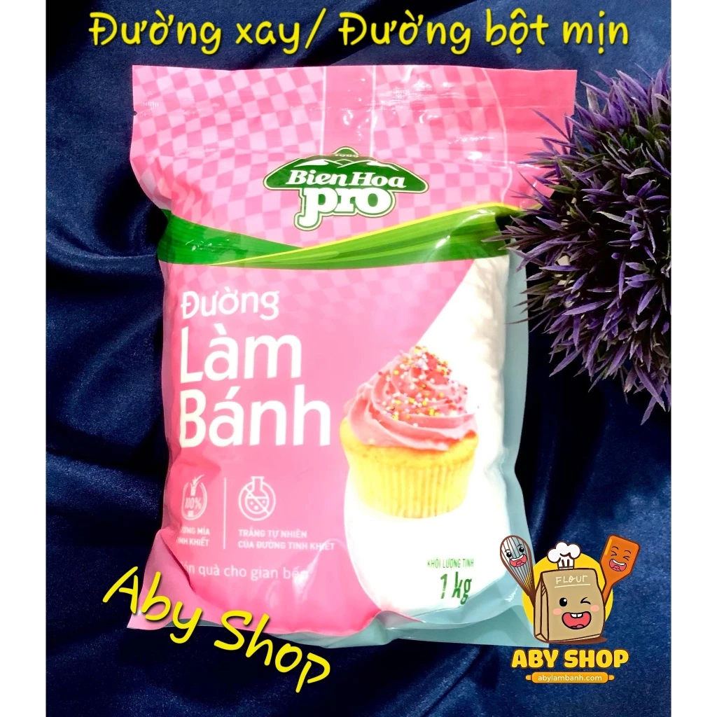 Đường bột mịn Biên hòa 1kg⚡ HÀNG LOẠI 1 ⚡ đường xay có thể dùng chế biến nhiều món ăn, pha chế nhiều loại đồ uống 1KG