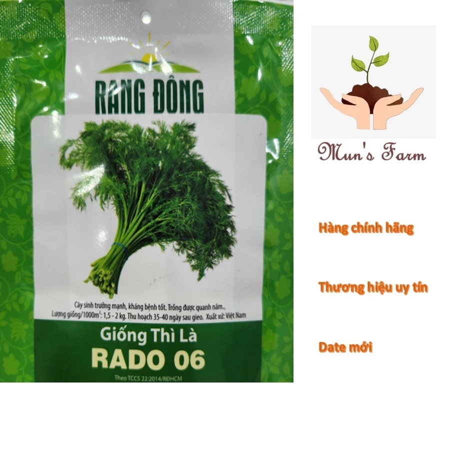 Hạt giống thì là Rado 06-gói 5g