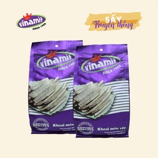 Khoai môn sấy Vinamit 250g hàng xuất khẩu loại đặc biệt, thơm ngon, giòn tan, nguyên chất, chính hãng 100%