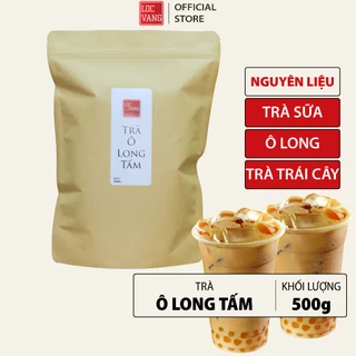 Trà Ô Long (Oolong,Olong,Ôlong) Tấm - Pha Trà Sữa Chuyên Dụng - Túi 500Gr