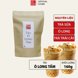 Trà Ô Long (Oolong,Olong,Ôlong) Tấm - Pha Trà Sữa Chuyên Dụng - Túi 160Gr