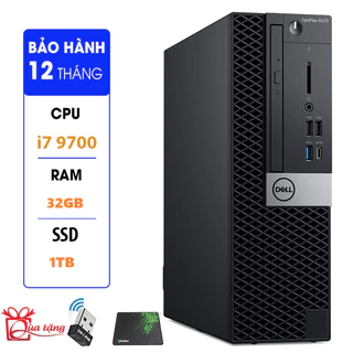 Máy tính để bàn DELL OPTIPLEX Core i7 9700 - i5 9400 | RAM 32GB | SSD 1TB.Bảo hành 12 tháng 1 đổi 1