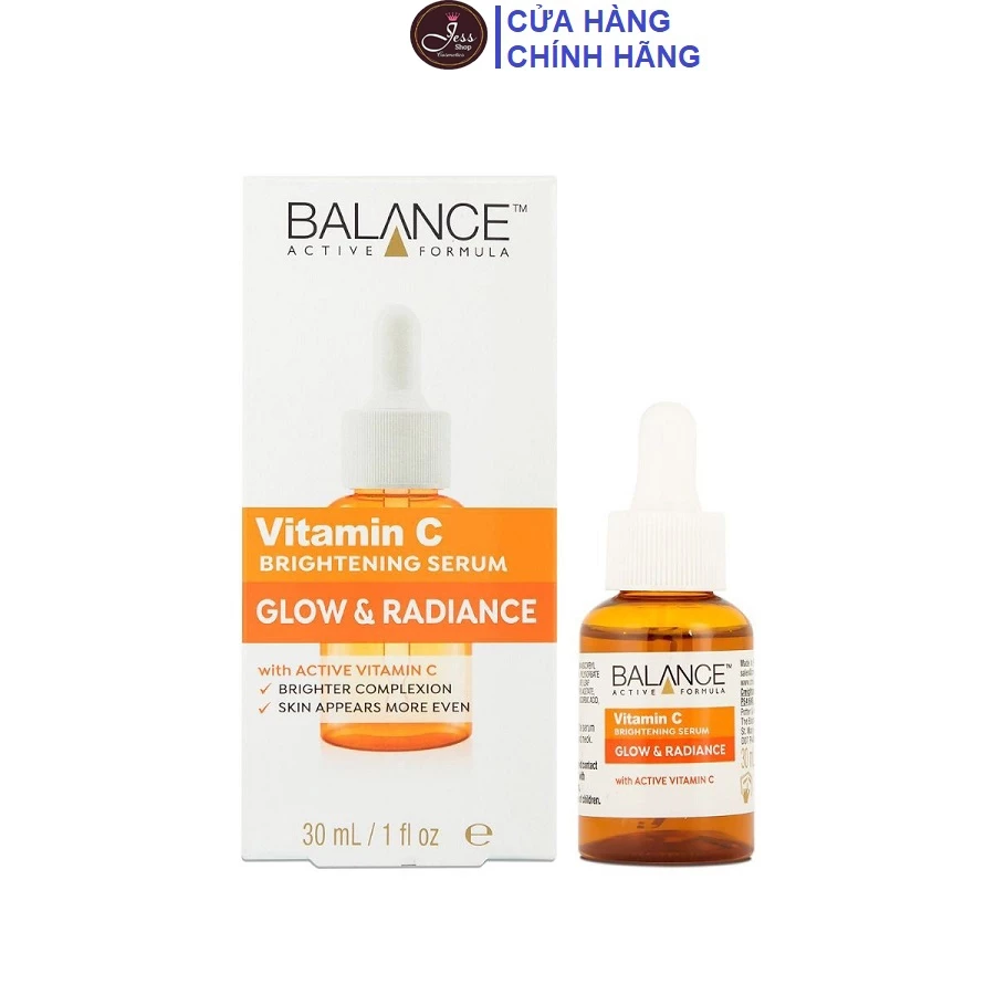 Tinh Chất Balance Active Formula Vitamin C Brightening Serum 30ml