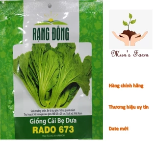 Hạt giống cải bẹ dưa Rado 673-gói 20g