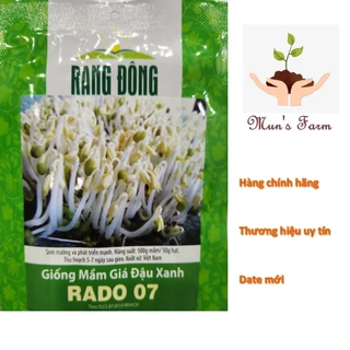 Hạt giống mầm giá đậu xanh Rado 07-gói 50g