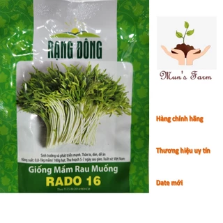 Hạt giống mầm rau muống Rado 16-gói 50g