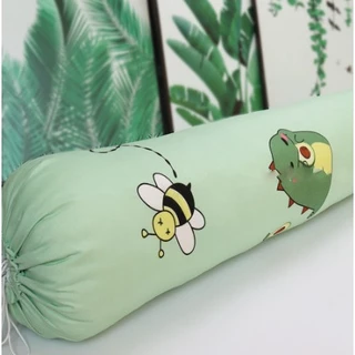 sale lỗ 5k vỏ gối ôm chất kt 35x105cm cotton poly nhiều họa tiết(giao mẫu ngẫu nhiên)