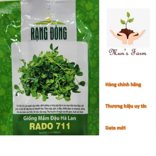 Hạt giống mầm đậu Hà lan Rado 711-gói 50g