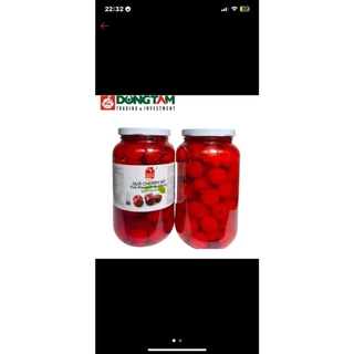 Quả cherry đỏ/anh đào đỏ ngâm siro đường ngô 725g