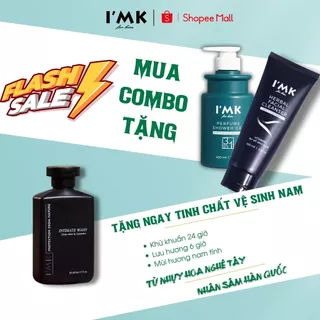 Combo Sữa Tắm Nam 3 in 1 Thảo Dược Nước Hoa & Sữa Rửa Mặt Nam Thảo Dược Chính Hãng I'MK