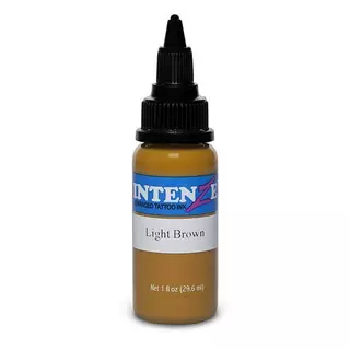 Mực xăm Light Brown intenZe cung cấp chính hãng bởi Hoàng Lập Tattoo