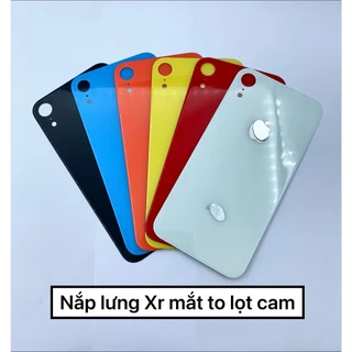 Nắp lưng/ Kính lưng mắt to dành cho iP Xr