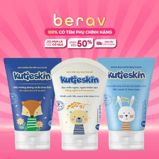 Kem Bôi Da Cho Bé KUTIESKIN (Tuýp 30g) - Giúp Giảm Mẩn Ngứa, Hăm Tã, Chàm Sữa, Dưỡng Ẩm