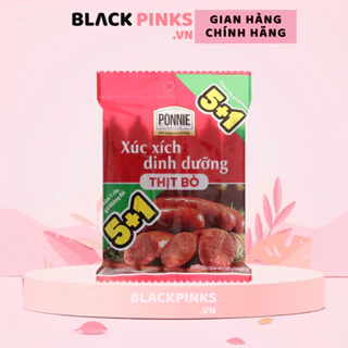 Xúc xích tiệt trùng vị bò Ponnie gói 175g