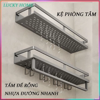 Kệ phòng tắm /Kệ để đồ nhà tắm dán tường đa năng tiện lợi/để đồ phòng tắm gọn gàng/chất liệu nhôm hàng chống gỉ cao cấp