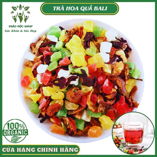 ✅[HÀNG CAO CẤP] Trà Hoa Quả Bali 100gr Loại Đẹp Không Nát Đẹp Da Thanh Nhiệt Giải Độc