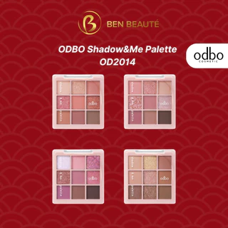 Màu Mắt Odbo Shadow & Me OD2014 9 ô Mịn Lì Bám Tốt Thái Lan Phù Hợp Đi Học Đi Làm Đi Chơi