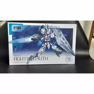 Mô hình lắp ráp Gundam HG 1/144 Lfrith Fighter 01 Có giá đỡ đi kèm