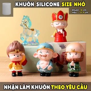 Khuôn silicone hình THẦY TRÒ TÂY DU, khuôn làm tượng