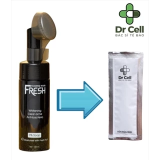 set mini sữa rửa mặt Fresh dùng thử Drcell tiện lợi du lịch 1 gói