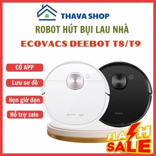 Robot hút bụi lau nhà Ecovacs Deebot T8 AIVI T8 Max T8 Power T9 power T9 Max T9 Aivi