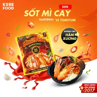 SỐT MÌ CAY KINH DOANH VỊ TOMYUM NẤU THỬ 1 PHẦN MÌ CAY HÀN QUỐC (kèm công thức)