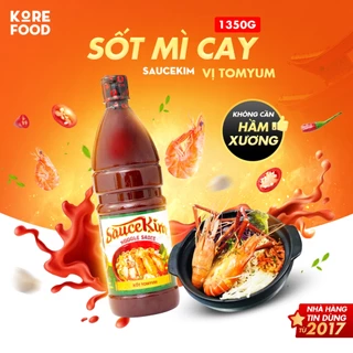 SỐT MÌ CAY VỊ TOMYUM SAUCEKIM (Chai 1350gr lớn dành cho nhà hàng)