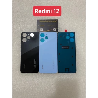 Lưng kính zin redmi 12( có kèm cụm kính cam)