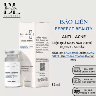 Serum giảm mụn Anti Acne, kháng sinh giúp ngăn ngừa mụn và thâm mụn hiệu quả