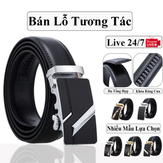 Thắt Lưng Nam Da Mềm Cao Cấp Vicenzo Khóa Tự Động Không Rỉ Bảo Hảnh Lỗi 1 Đổi 1, Dây Nịt Thắt Lưng Nịt Nam