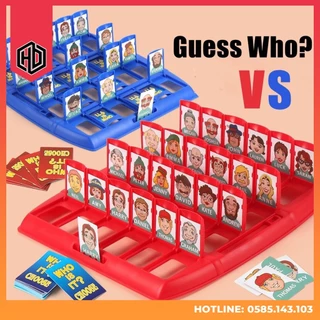 Bộ Đồ Chơi Board Game "ĐOÁN XEM TÔI LÀ AI"  Who is it Dành Cho Trẻ Em Và Người Lớn, Bảng Đoán Nhân Vật Thú Vị Vui Nhộn