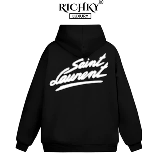 Áo Hoodie Richky Premium Nỉ Saint Laurent Big Logo