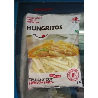 Khoai tây chiên hiệu Hungritos size 10 túi 1kg