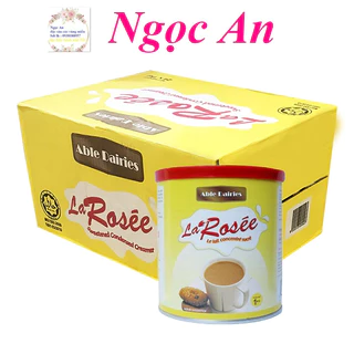 THÙNG SỮA ĐẶC 12 LON X 1KG La'Rosee (LaRosée) NHẬP KHẨU MALAYSIA  ( NGỌC AN)