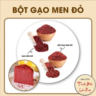 100g Bột gạo men đỏ, bột hồng cúc 100g (Red yeast rice) - Lãn Ông