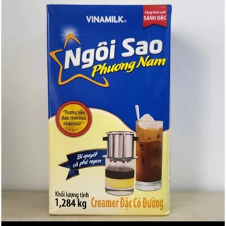 Creamer đặc Ngôi Sao Phương Nam xanh biển/ xanh dương Hộp giấy 1284g