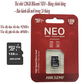 Thẻ Nhớ HIKVISION/HIKSEMI 32GB/64GB Kèm Adapter 92MB/S - Bảo hành 60 Tháng 1 đổi 1 - Hàng Chính Hãng, 1 Đổi 1