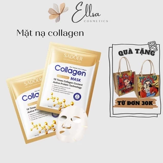 Mặt nạ collagen phục hồi da giúp da căng bóng mịn màng giảm thâm nếp nhăn trẻ hóa làn da SADOER